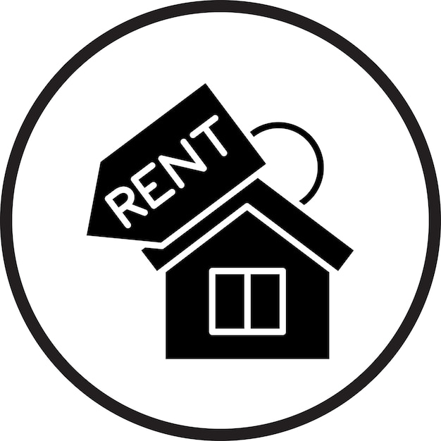 Plik wektorowy wektor design house rent icon style