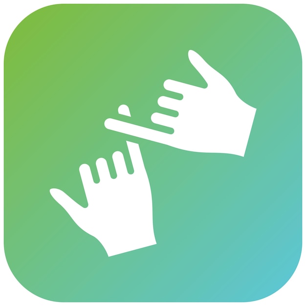 Wektor Design Wellness Promise Icon Style