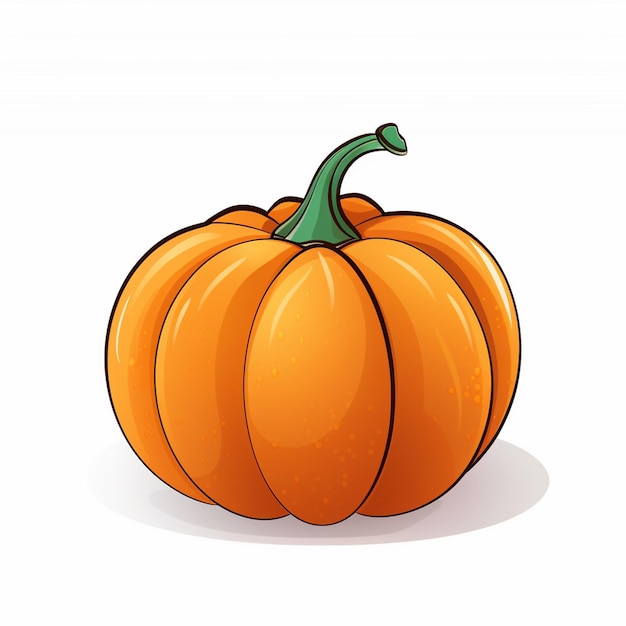 wektor dynia halloween projekt październikowa jesień ilustracja święto celebracja warzywo
