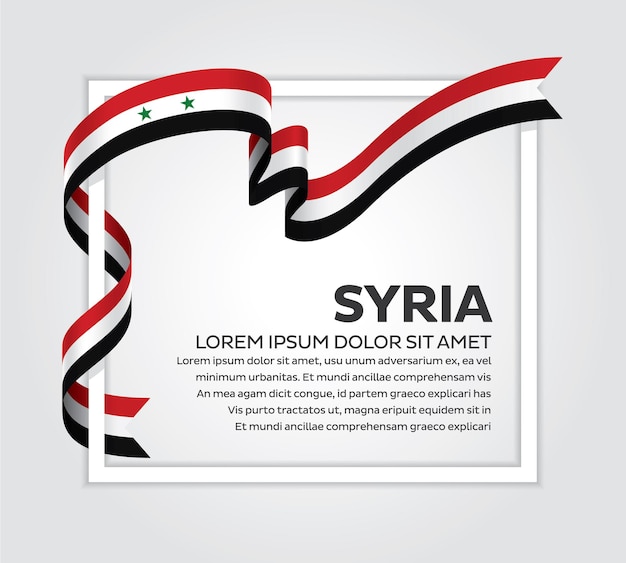 Wektor Flaga Syrii