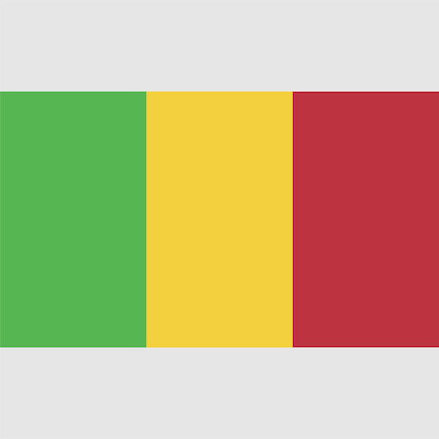 Plik wektorowy wektor flagi gwinei i plik jpg