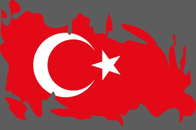 Wektor Flagi Turcji 5
