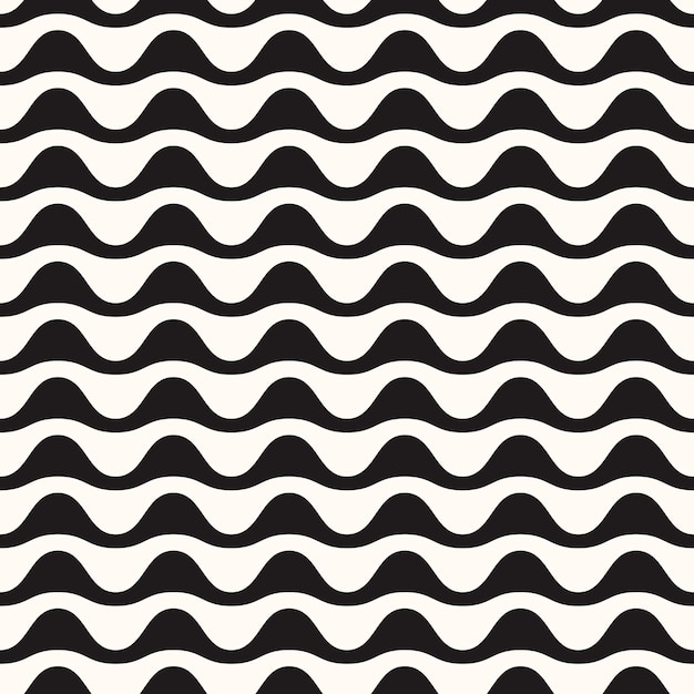 Wektor geometryczne streszczenie bezszwowe monochromatyczne wzór tekstury powtarzające się tło