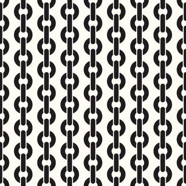 Wektor geometryczne streszczenie bezszwowe monochromatyczne wzór tekstury powtarzające się tło