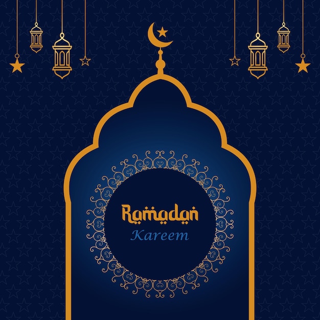 Plik wektorowy wektor i ilustracja szablon ramadan post arabska kaligrafia tło i abstrakcyjny projekt.