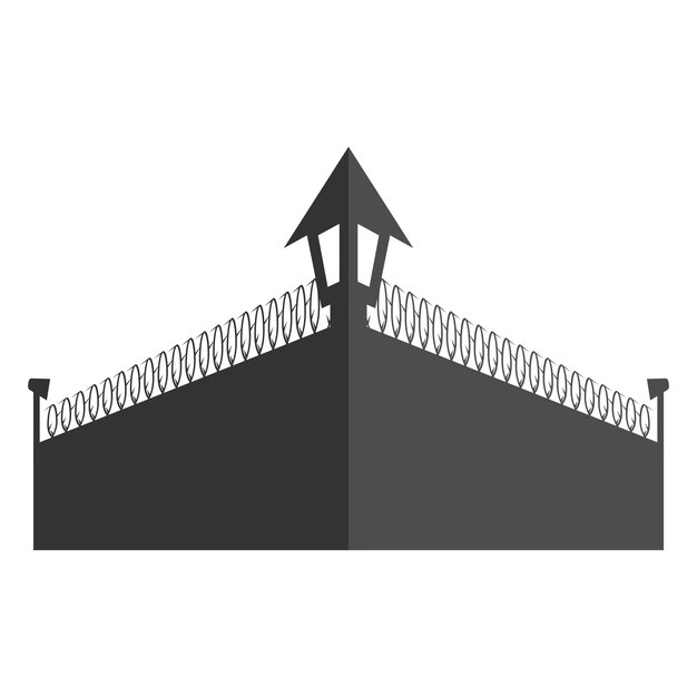 Plik wektorowy wektor ikona więzienia