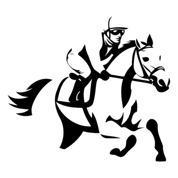 Plik wektorowy wektor ikony dżokeja wyścigowego ilustracja na białym tle