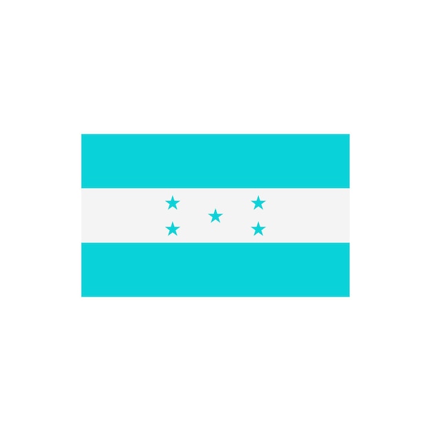 Wektor Ikony Flagi Hondurasu