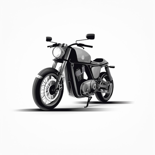 wektor ilustracja motocykla rower pojazdu silnik motocykl sport prędkość transportu projekt
