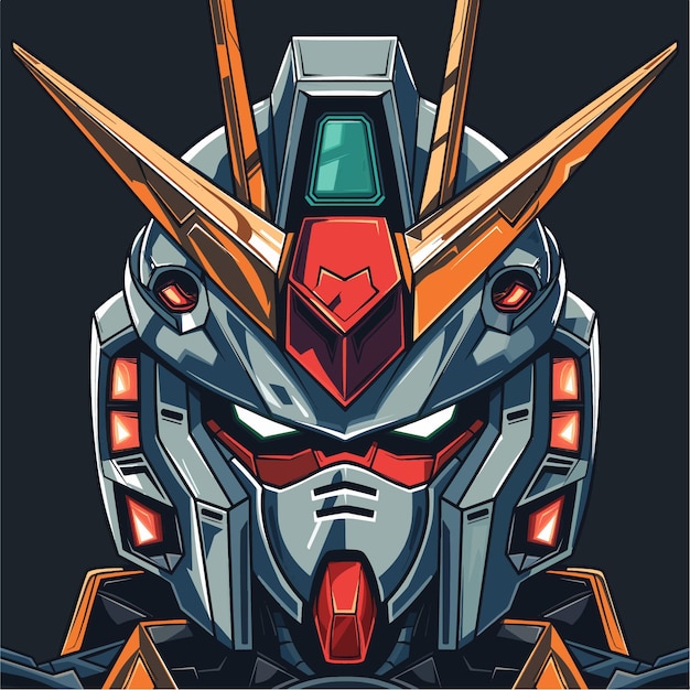 Plik wektorowy wektor ilustracji gundam