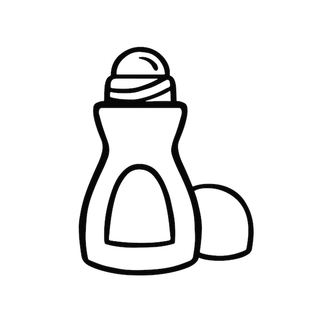 Plik wektorowy wektor ilustracji higieny osobistej deodorant antyperspirant rollon