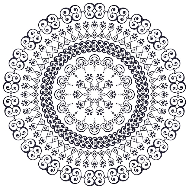 Wektor Indian Mandala