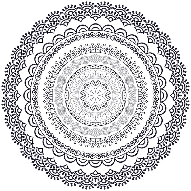 Wektor Indian Mandala