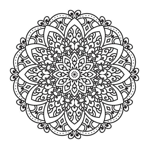 Wektor Indian Mandala