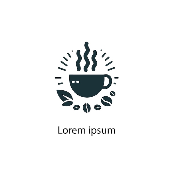 Wektor logo kawiarni
