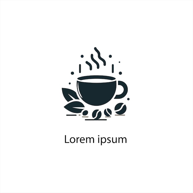 Wektor logo kawiarni