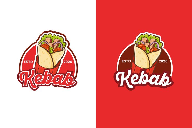 Wektor logo Kebab Shawarma