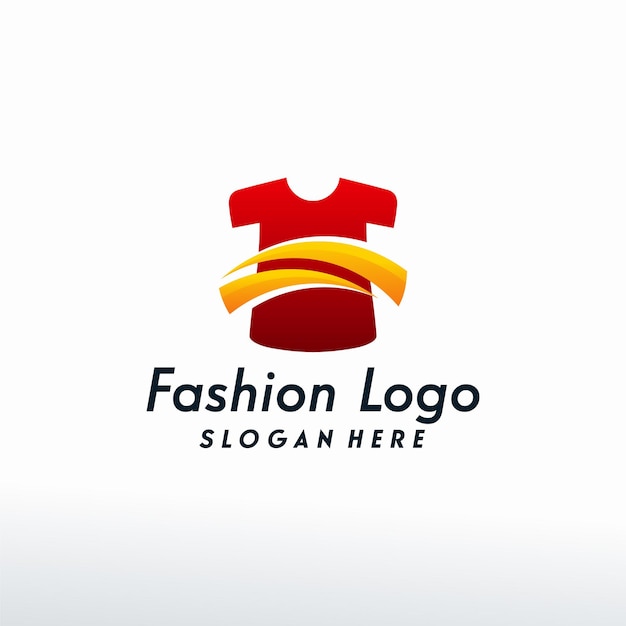 Plik wektorowy wektor logo koszuli, szablon projektu logo tkaniny fashion, koncepcja projektu, logo, element logo dla szablonu