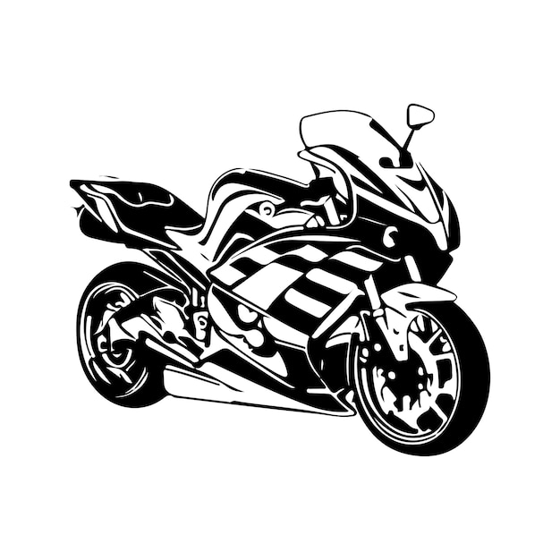 Wektor logo motocykla