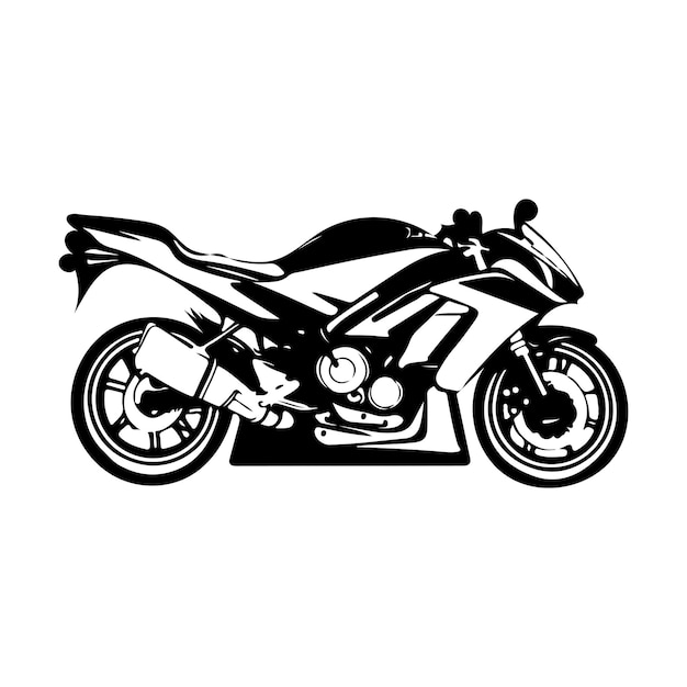 Wektor logo motocykla