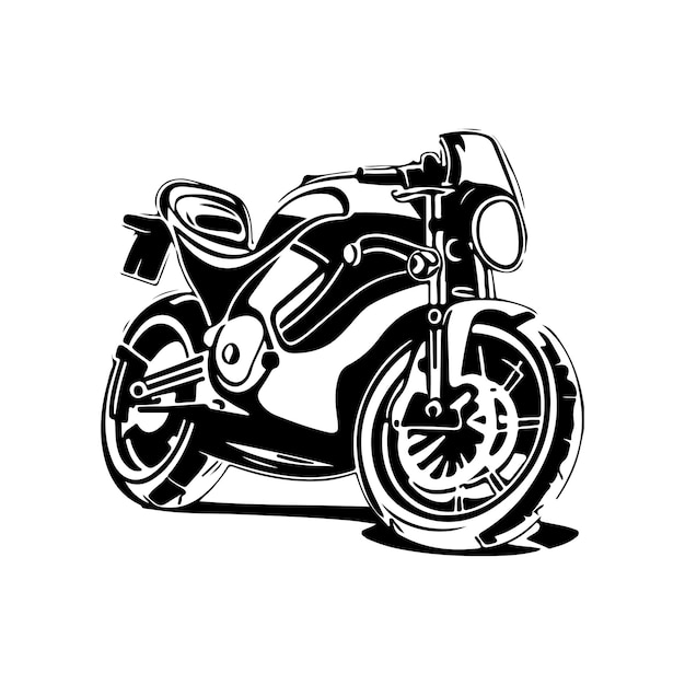 Wektor logo motocykla