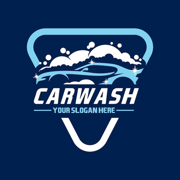Plik wektorowy wektor logo myjni samochodowej