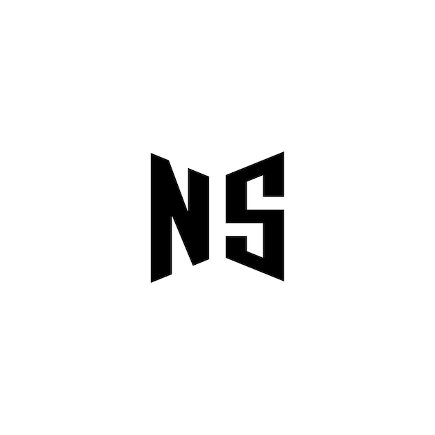 Wektor logo NS