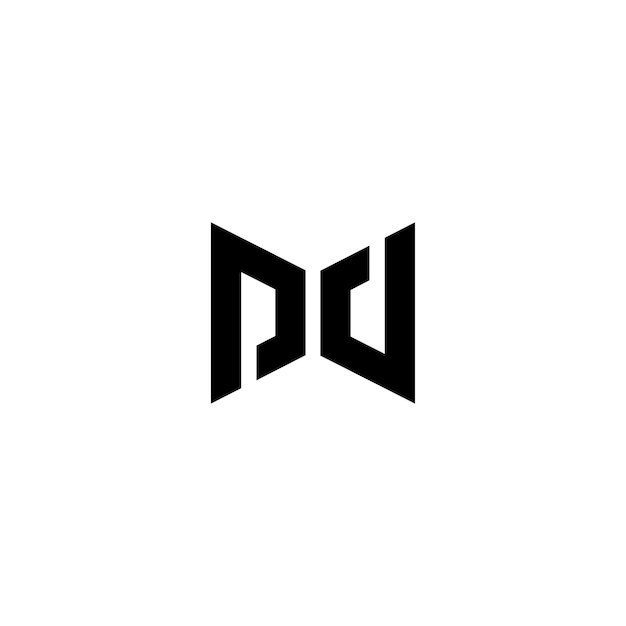 Plik wektorowy wektor logo pd