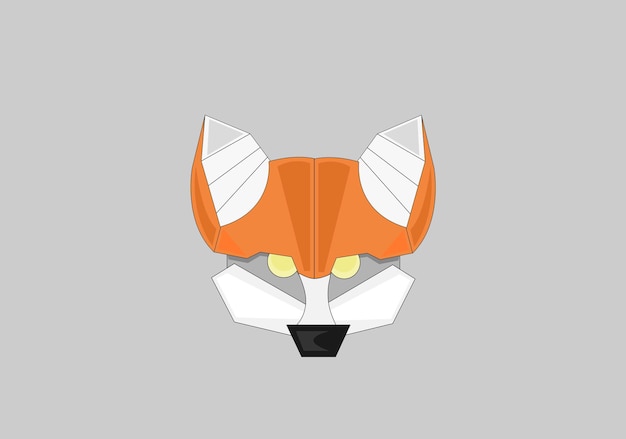 Wektor Logo Robota Fox