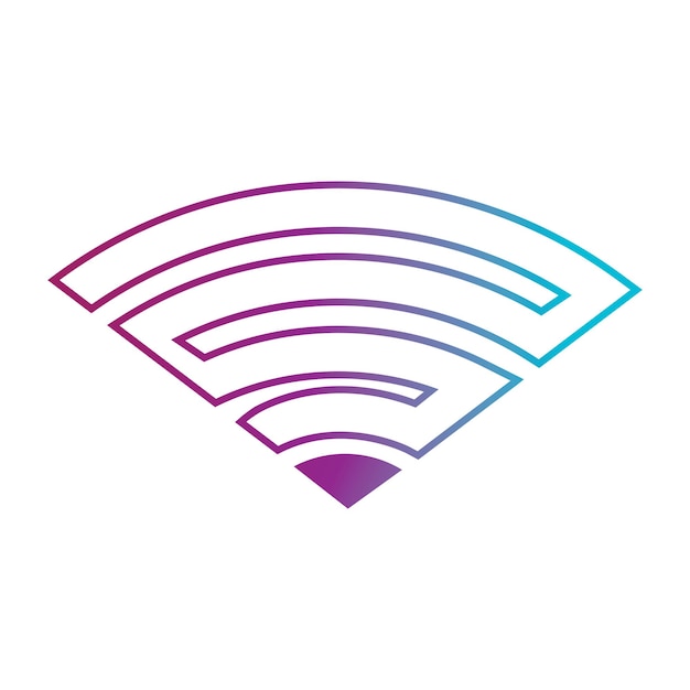 Wektor Logo Wi-fi