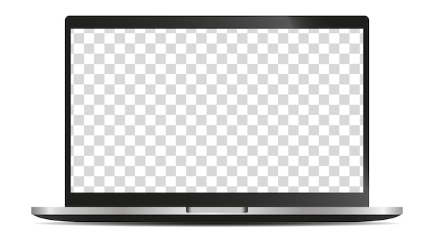 Plik wektorowy wektor makieta ekranu laptopa