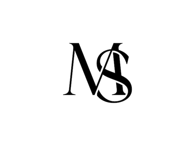 Wektor ms list logo szablon projektu