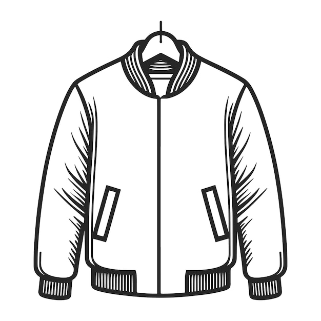 Plik wektorowy wektor oznacza płaski szkic płaszczowego płaszcza.
