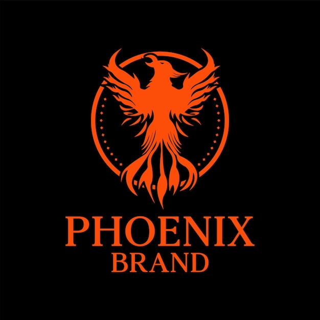 Wektor Phoenix Fire Logo