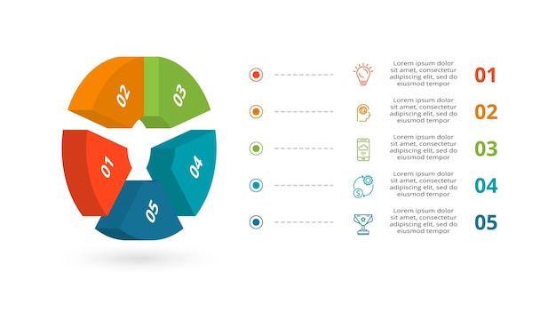 Wektor Piramidy W Górę Strzałki Infografika Diagram Wykres Trójkąt Prezentacja Wykresu Biznesowa Koncepcja Osi Czasu Z 5 Częściami