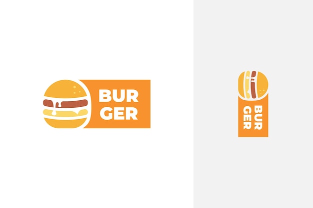 Wektor Projektowania Logo Pyszne Burger