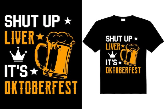 Wektor Projektu Koszulki Oktoberfest