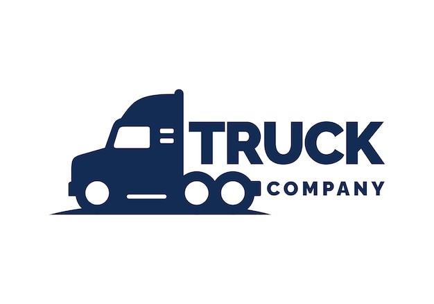 Wektor Projektu Logo Ciężarówki