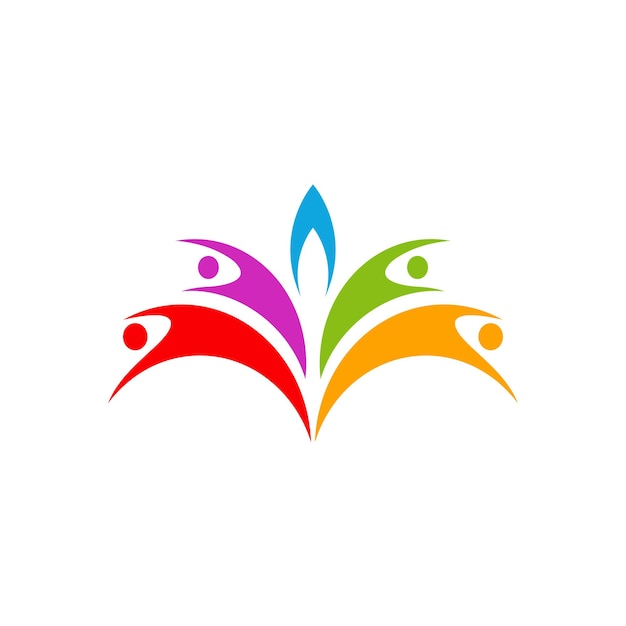 Wektor Projektu Logo Społeczności