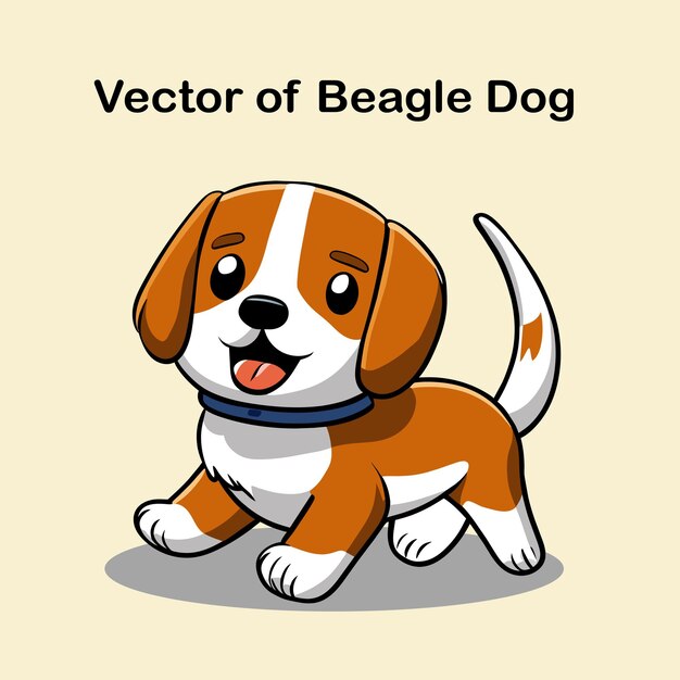 Wektor Psa Beagle'a