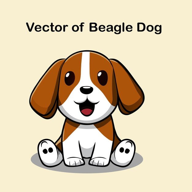 Wektor Psa Beagle'a