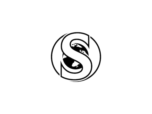 Wektor S Z Globalnym Logo