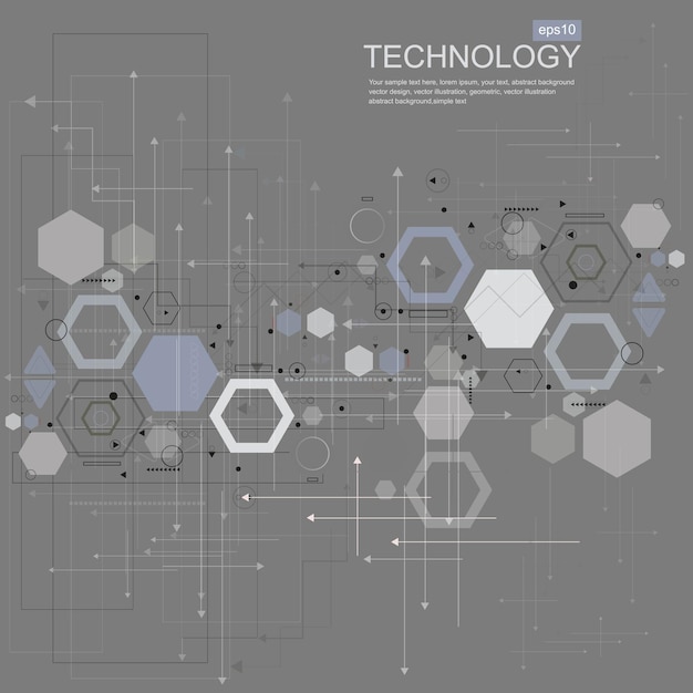 Plik wektorowy wektor tle streszczenie technologia koncepcja komunikacji eps 10