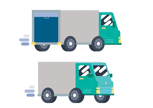 Wektor Transportu Ciężarówek