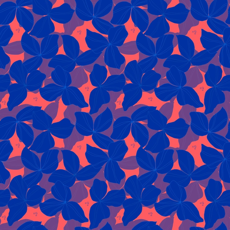 Wektor wektor wzór z liści ilustracja botaniczna dla tapety tekstylne tkaniny odzież papier pocztówki