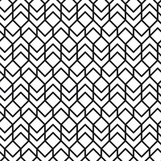 Wektor wzór z ornamentem geometrycznym preobrazovannyj