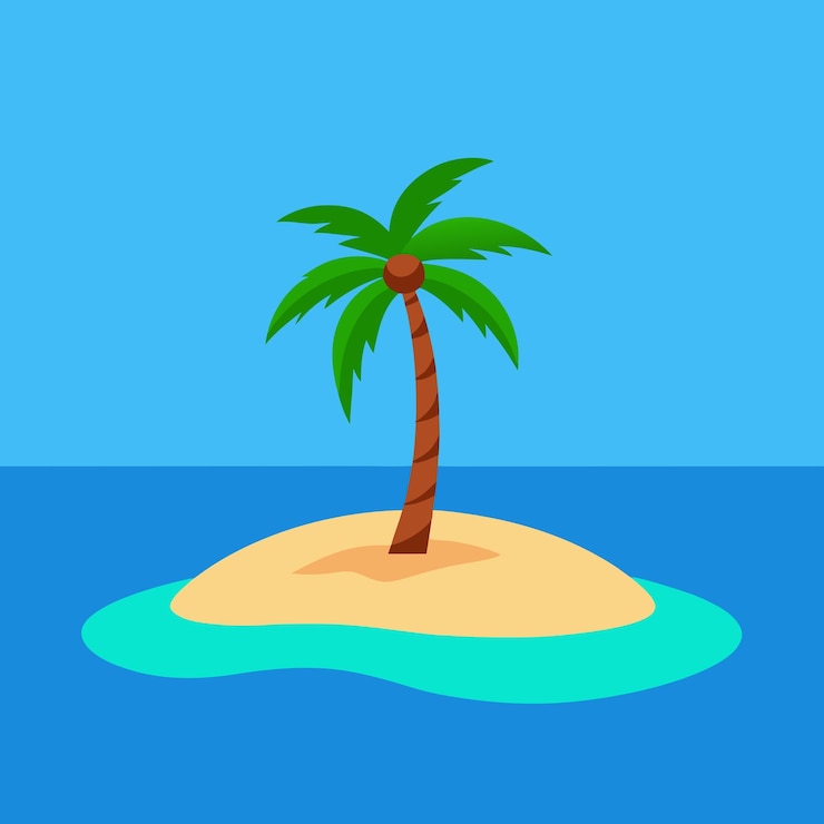 Wektor wektorowa ilustracja palmy