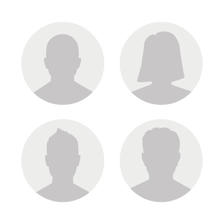 Wektor wektorowa ilustracja płaska w skali szarości avatar profil użytkownika ikona osoby płeć neutralna sylwetka zdjęcie profilowe odpowiednie dla profili mediów społecznościowych ikony oszczędzające ekran i jako szablonx9xa