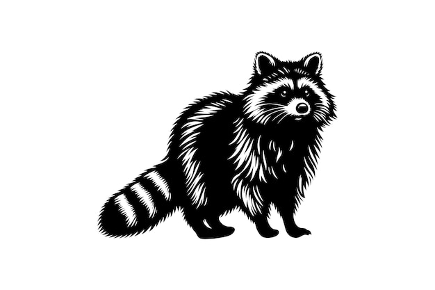 Wektorowa ilustracja zwierząt o sylwetce szopka