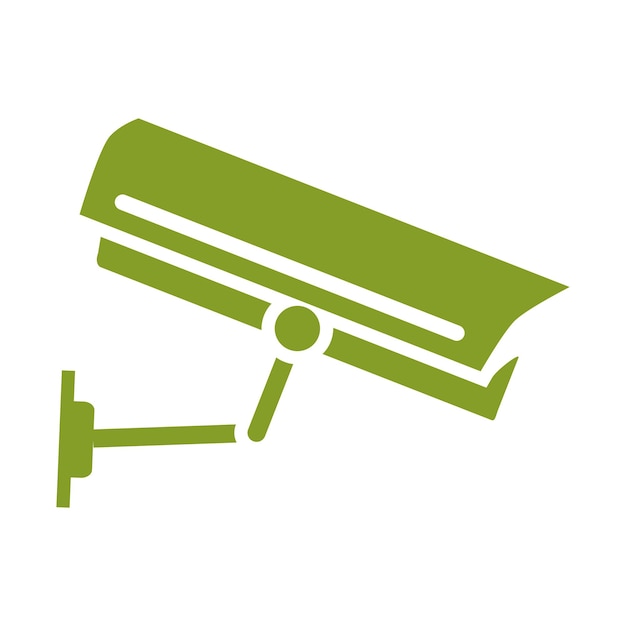 Plik wektorowy wektorowe szablony projektowania ikon kamer bezpieczeństwa cctv
